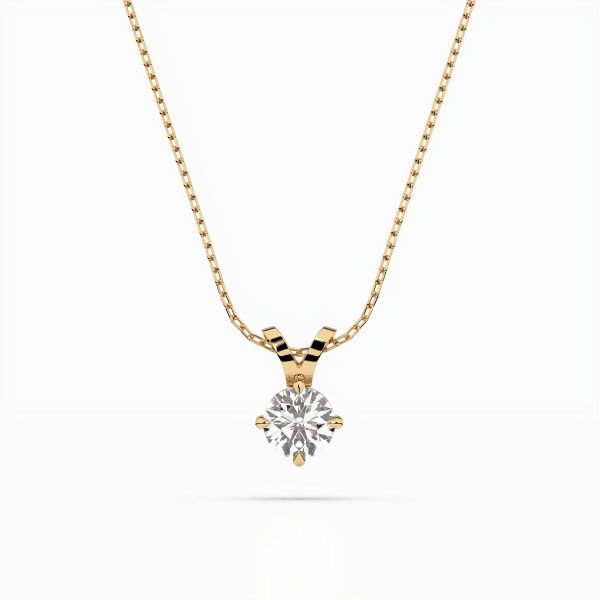 CARA Златно колие с диамант 0,50 ct GIA сертификат K104-10037Y