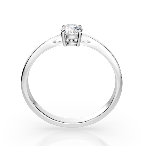 CARA Златен пръстен с диамант 0.3 Ct  GIA сертификат K101-10012/1W