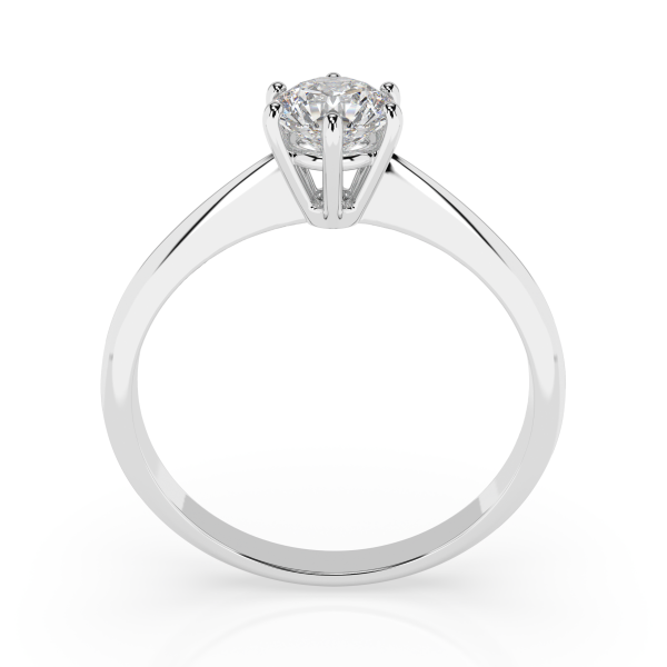 CARA Златен пръстен с диамант 0.35 ct GIA сертификат K101-10027W