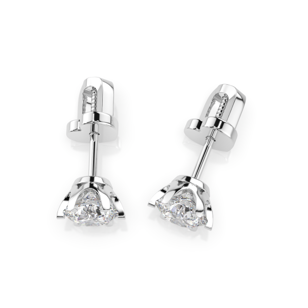 CARA Златни обеци с диаманти 1.40 ct GIA сертификат K102-10040W