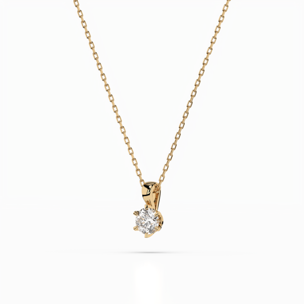 CARA Златно колие с диамант 0,30 ct GIA сертификат K104-10004Y