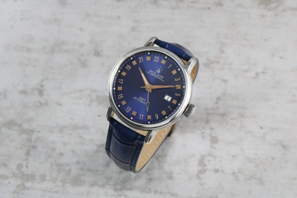 Часовник POLJOT INTERNATIONAL JAROS GMT 42MM