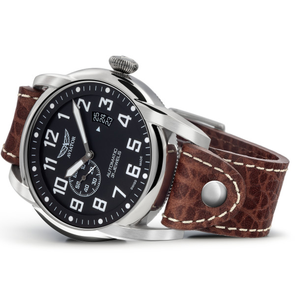 ЧАСОВНИК  AVIATOR BRISTOL SCOUT 46MM