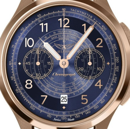 ЧАСОВНИК AVIATOR HERITAGE CHRONOGRAPH TRIMETER LIMITED EDITION 43MM