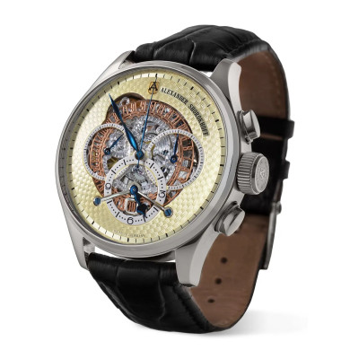 Часовник ALEXANDER SHOROKHOFF CHRONO REGULATOR 43.5MM LIMITED EDITION 68PIECES