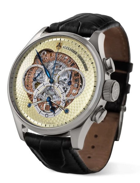 Часовник ALEXANDER SHOROKHOFF CHRONO REGULATOR 43.5MM LIMITED EDITION 68PIECES