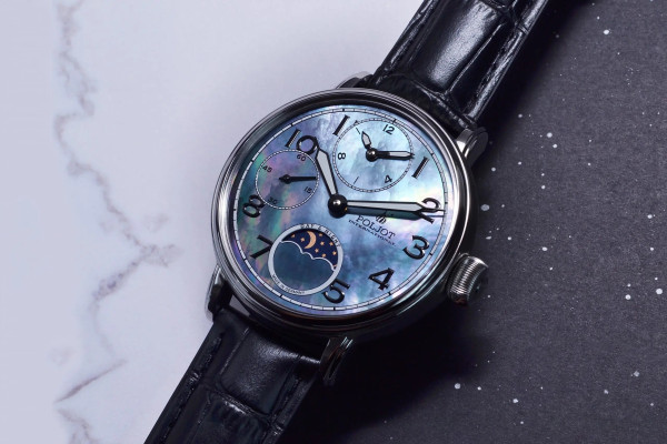 Часовник POLJOT INTERNATIONAL DOUBLETIMER 43MM
