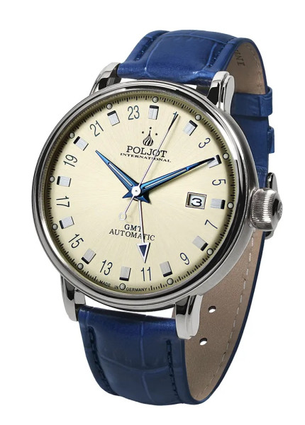 Часовник POLJOT INTERNATIONAL JAROS GMT 42MM