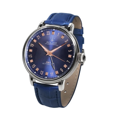 Часовник POLJOT INTERNATIONAL JAROS GMT 42MM
