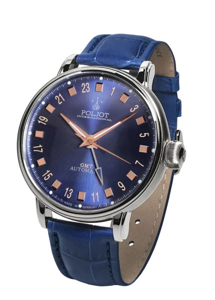 Часовник POLJOT INTERNATIONAL JAROS GMT 42MM