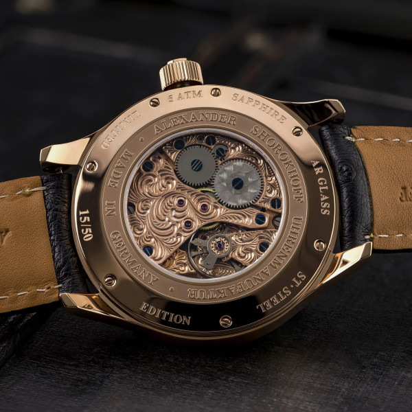 Часовник ALEXANDER SHOROKHOFF LUCKY 8-2 43.5MM LIMITED EDITION 50PCS  ***