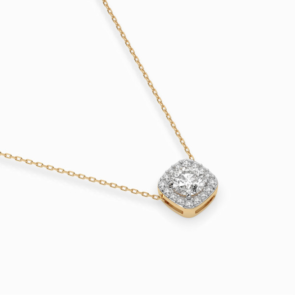CARA Златно колие с диаманти 0,40+0.10 ct GIA сертификат K104-10057Y