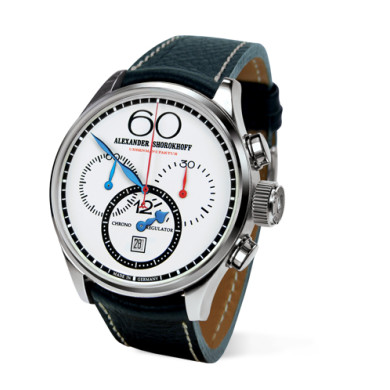 Часовник ALEXANDER SHOROKHOFF CHRONO-REGULATOR MANUAL 43.5MM MEN'S WATCH
