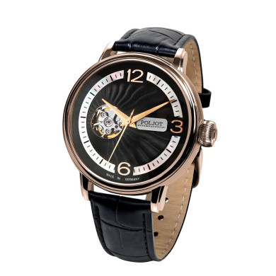 Часовник POLJOT INTERNATIONAL Jaros Open Heart 42MM LIMITED EDITION 100PCS