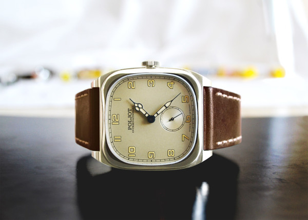 Часовник POLJOT INTERNATIONAL BOLSHOI VINTAGE 38.5X38.5MM