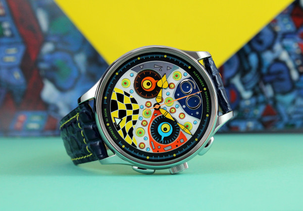 Часовник ALEKSANDER SHOROKHOFF CRAZY EYES CHRONO 42MM LIMITED EDITION