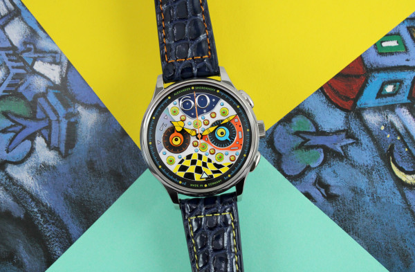 Часовник ALEKSANDER SHOROKHOFF CRAZY EYES CHRONO 42MM LIMITED EDITION