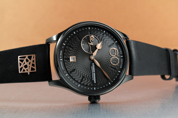 Часовник ALEKSANDER SHOROKHOFF NEVA BLACK 43,5MM LIMITED EDITION