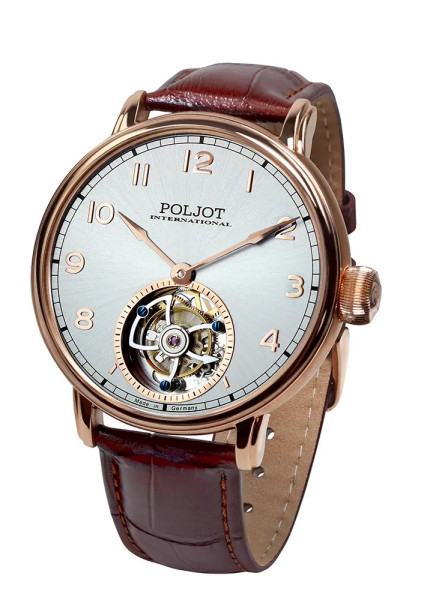Часовник POLJOT INTERNATIONAL TOURBILLON 42MM LIMITED EDITION 100PCS