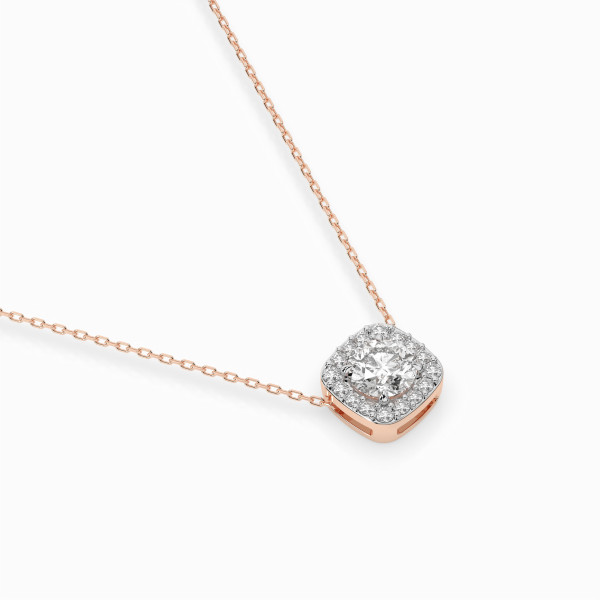 CARA Златно колие с диаманти 0,40+0.10 ct GIA сертификат K104-10057R