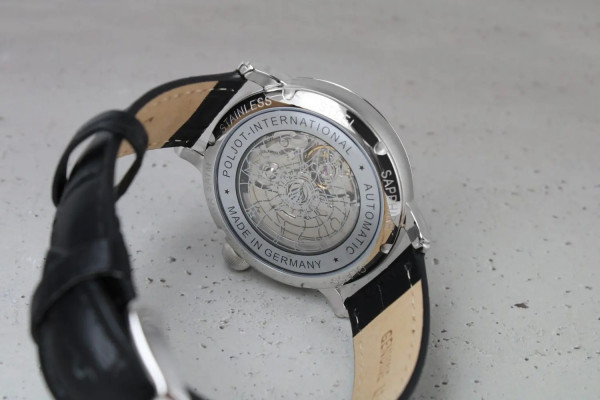 Часовник POLJOT INTERNATIONAL Jaros Open Heart 42MM LIMITED EDITION 100PCS