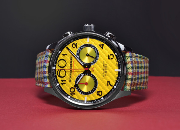 Часовник  ALEXANDER SHOROKHOFF YELLOWMATIC  43.5MM