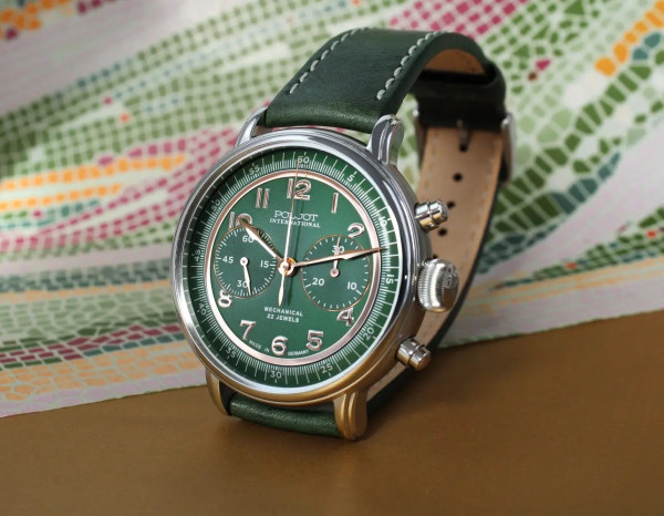 Часовник POLJOT INTERNATIONAL CHRONOGRAPH SUSDAL 43MM LIMITED EDITION