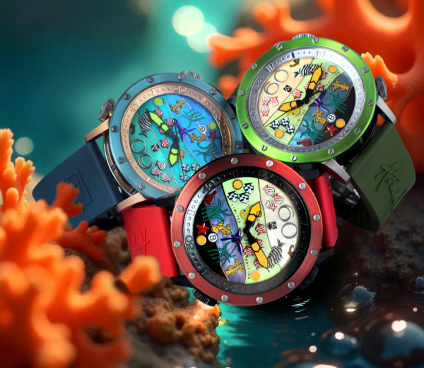 Часовник ALEXANDER SHOROKHOFF FLENSI 45MM LIMITED EDITION 60PCS