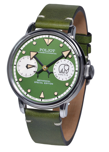 Часовник POLJOT INTERNATIONAL ARCTIS 43MM LIMITED EDITION 100PIECES