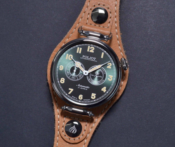 Часовник POLJOT INTERNATIONAL KIROVSKY 40MM LIMITED EDITION 500 PIECES