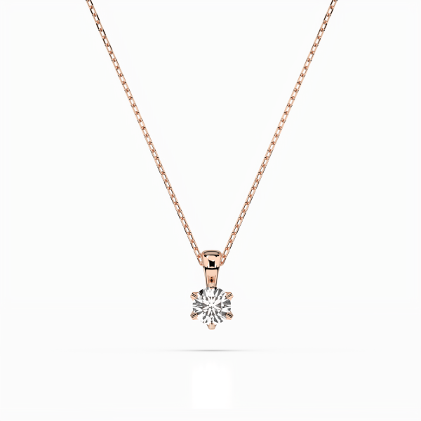 CARA Златно колие с диамант 0,30 ct GIA сертификат K104-10004R