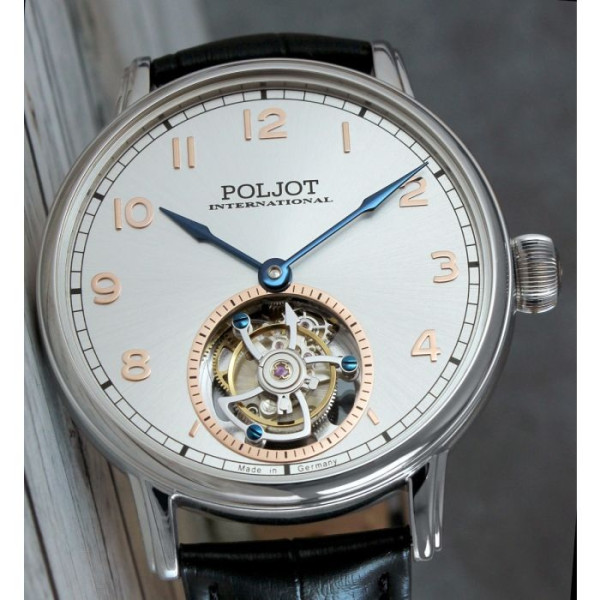 Часовник POLJOT INTERNATIONAL TOURBILLON 42MM LIMITED EDITION 100PCS