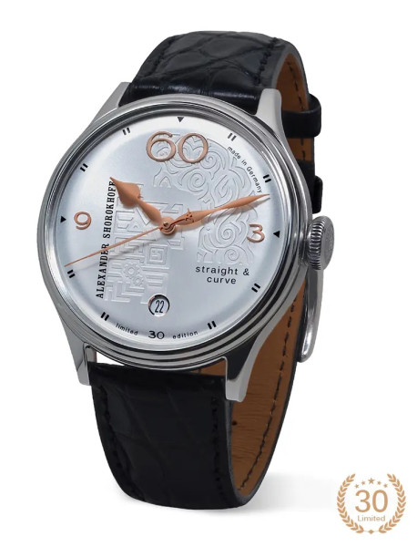 Часовник ALEXANDER SHOROKHOFF STRAIGHT & CURVE 39.5MM LIMITED EDITION 30PCS