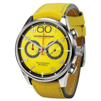 Часовник ALEXANDER SHOROKHOFF YELLOWMATIC  43.5MM