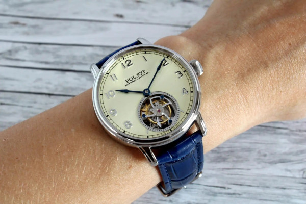 Часовник POLJOT INTERNATIONAL TOURBILLON 42MM LIMITED EDITION 100PCS