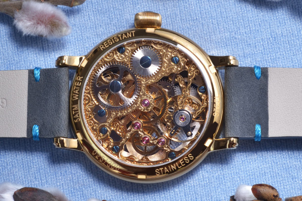 Часовник POLJOT INTERNATIONAL GLOBETROTTER HAND 43MM LIMITED EDITION 300PIECES