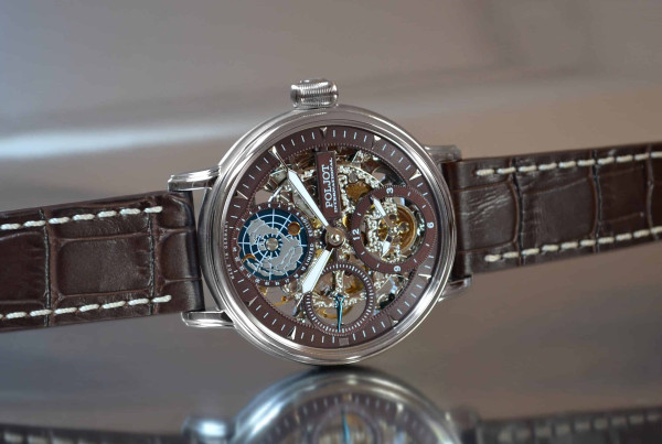 Часовник POLJOT INTERNATIONAL GLOBETROTTER 43MM LIMITED EDITION 300PIECES