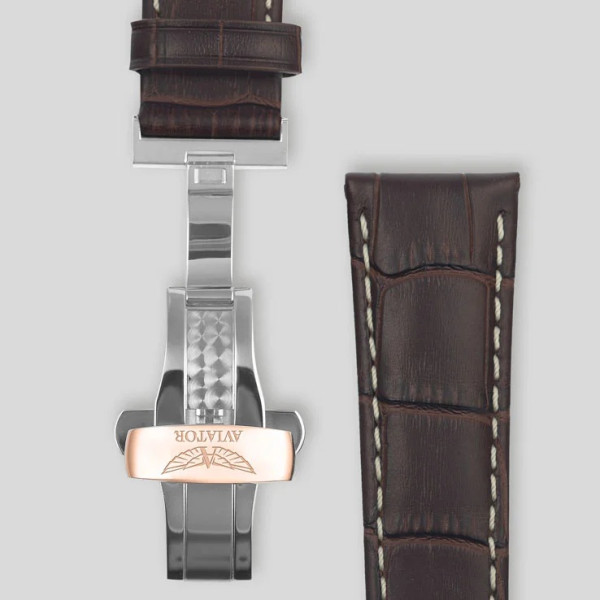 ЧАСОВНИК  AVIATOR DOUGLAS DAY-DATE 45MM