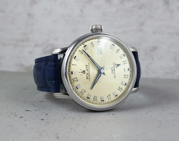 Часовник POLJOT INTERNATIONAL JAROS GMT 42MM