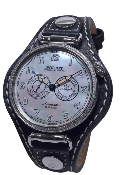 Часовник POLJOT INTERNATIONAL KIROVSKY 40MM LIMITED EDITION 100 PIECES