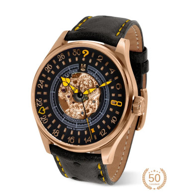 Часовник ALEXANDER SHOROKHOFF LUCKY 8-2 43.5MM LIMITED EDITION 50PCS  ***
