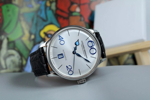 Часовник ALEXANDER SHOROKHOFF SIXTYTHREE SILVER 40MM  LIMITED EDITION 50PCS