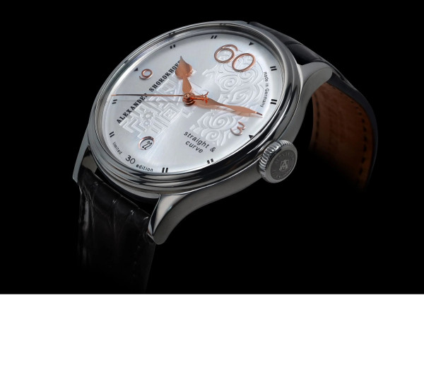 Часовник ALEXANDER SHOROKHOFF STRAIGHT & CURVE 39.5MM LIMITED EDITION 30PCS