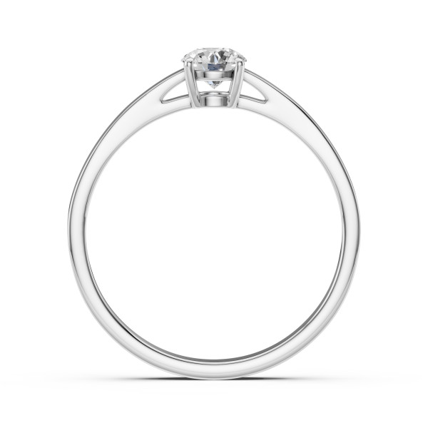 CARA Златен пръстен с диамант 0.35 ct GIA сертификат K101-10012W