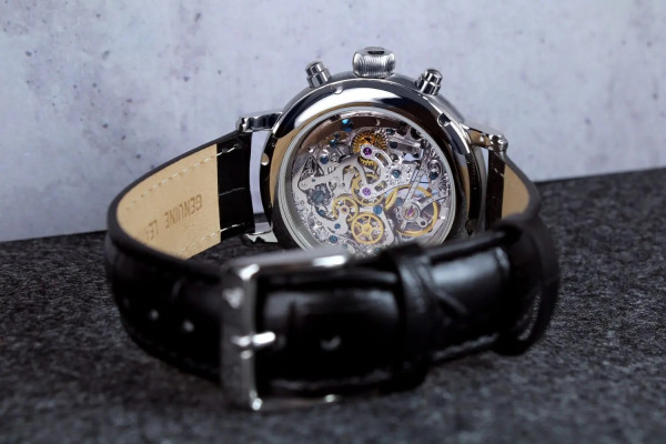 Часовник POLJOT INTERNATIONAL  CHRONOGRAPH NICOLAI II SKELETON 43MM LIMITED EDITION 100PIECES