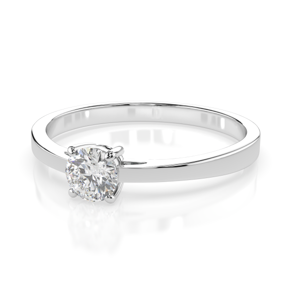 CARA Златен пръстен с диамант 0.3 Ct  GIA сертификат K101-10012/1W