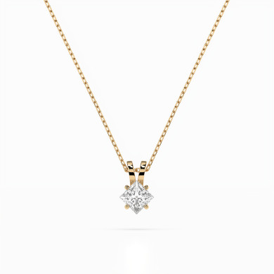 CARA Златно колие с диамант 0,30 ct GIA сертификат K104-10070Y PR
