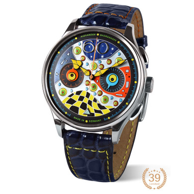 Часовник ALEKSANDER SHOROKHOFF CRAZY EYES CHRONO 42MM LIMITED EDITION