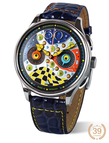 Часовник ALEKSANDER SHOROKHOFF CRAZY EYES CHRONO 42MM LIMITED EDITION