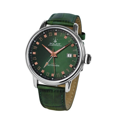 Часовник POLJOT INTERNATIONAL JAROS GMT 42MM